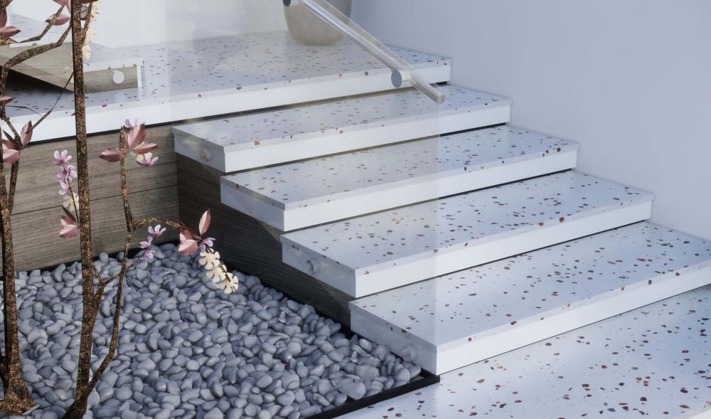 Bậc tam cấp có thể có 3, 5, 7, 9 bậc