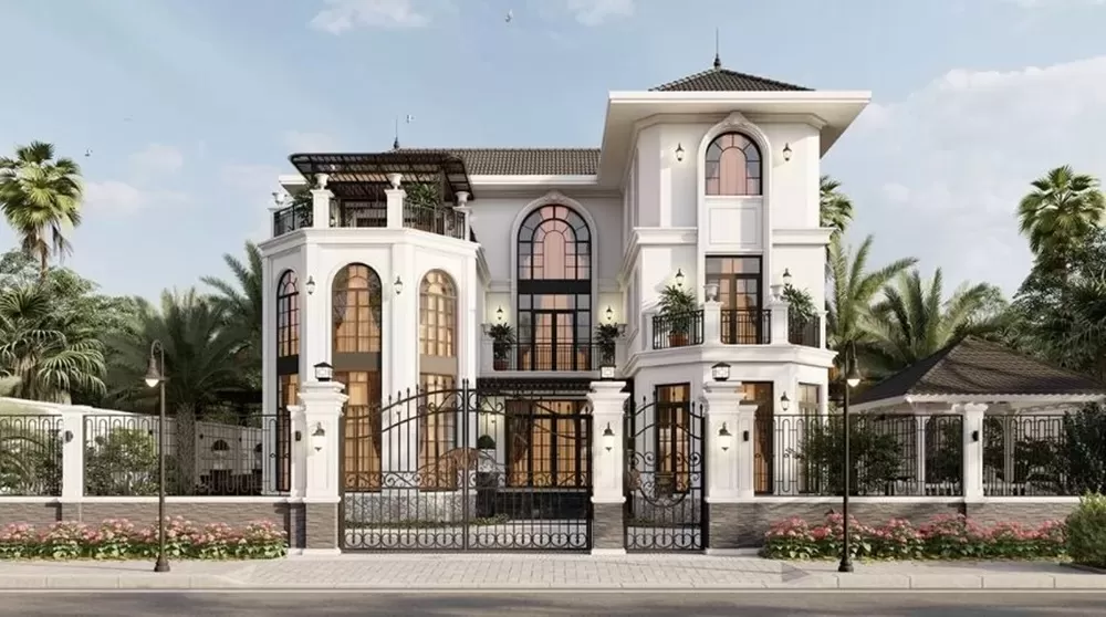 Tại Việt Nam kiến trúc Đông Dương chịu nhiều ảnh hưởng từ nền văn hóa Trung Quốc