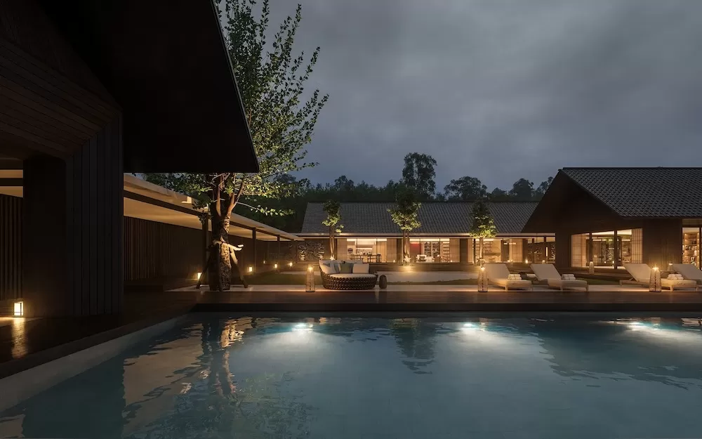 Ưu tiên sử dụng vật liệu hiện đại làm điểm nhấn mặt tiền như gạch ốp lát, đá ngoại thất, lam trang trí, đá thông gió