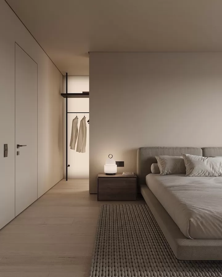 Hạn chế số lượng đồ đạc, loại bỏ đồ điện tử, bàn làm việc, ưu tiên sự tĩnh lặng nâng cao chất lượng giấc ngủ