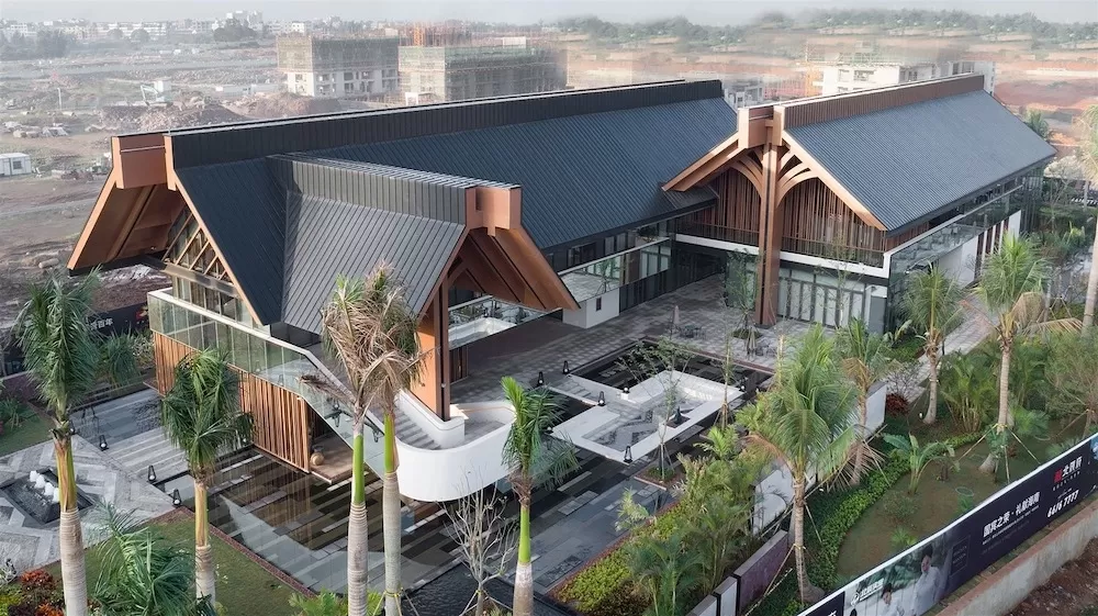 Mẫu biệt thự sinh thái kiến trúc Nhật Bản 3000m2 có suối nước nóng