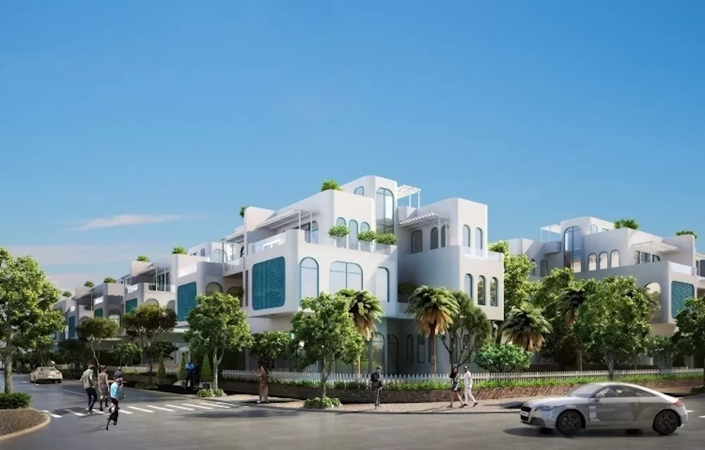 Mẫu nhà phố phong cách Santorini