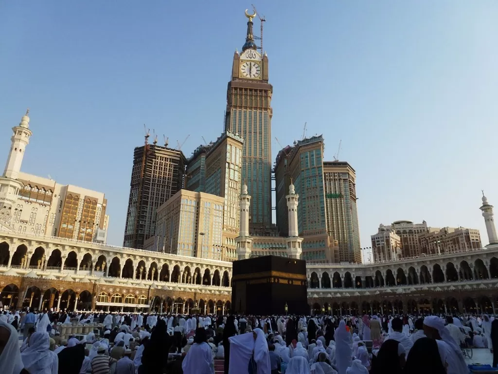 Tháp Abraj Al Bait, Mecca, Ả Rập Saudi