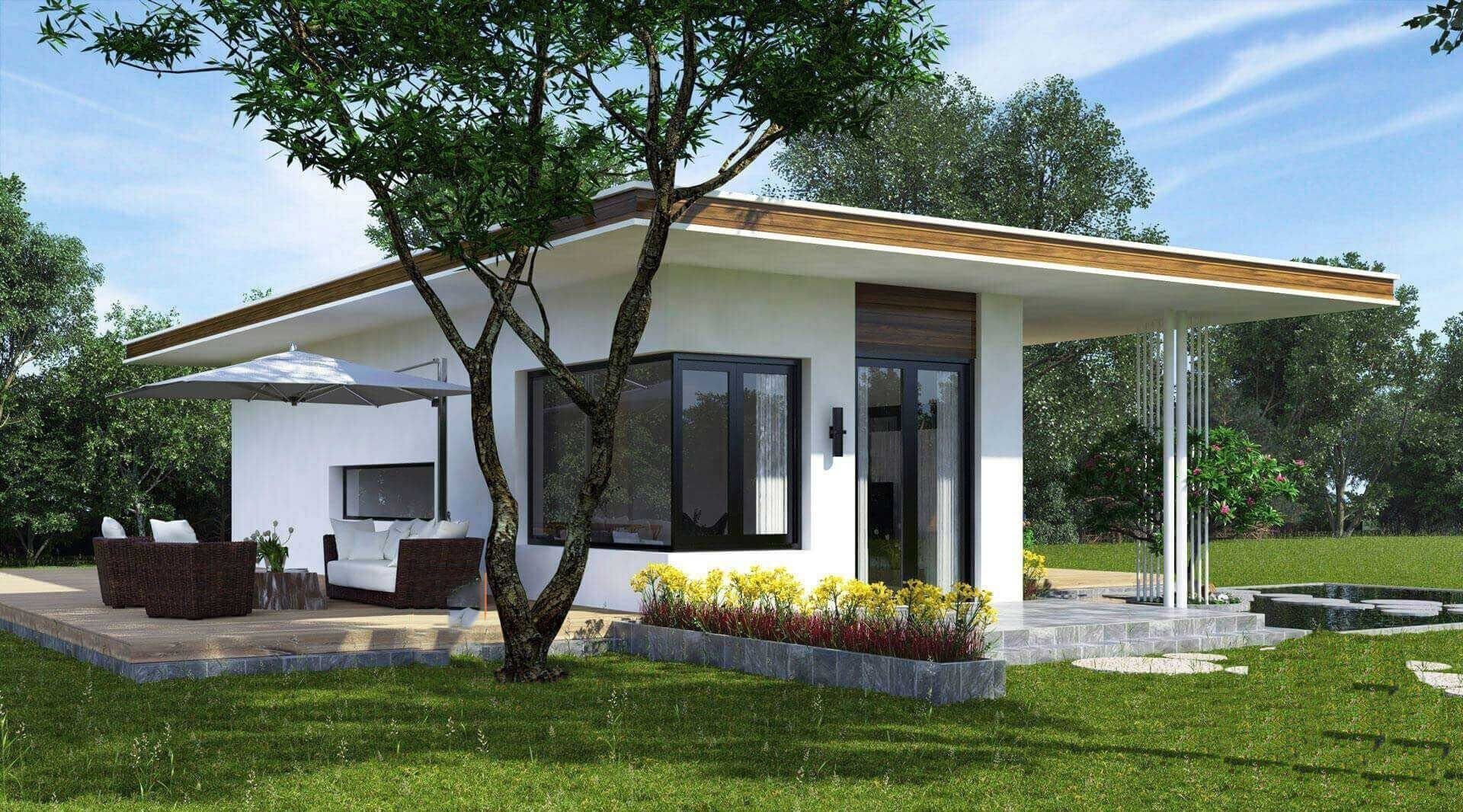 Nhà cấp 4 đẹp - Mẫu 3