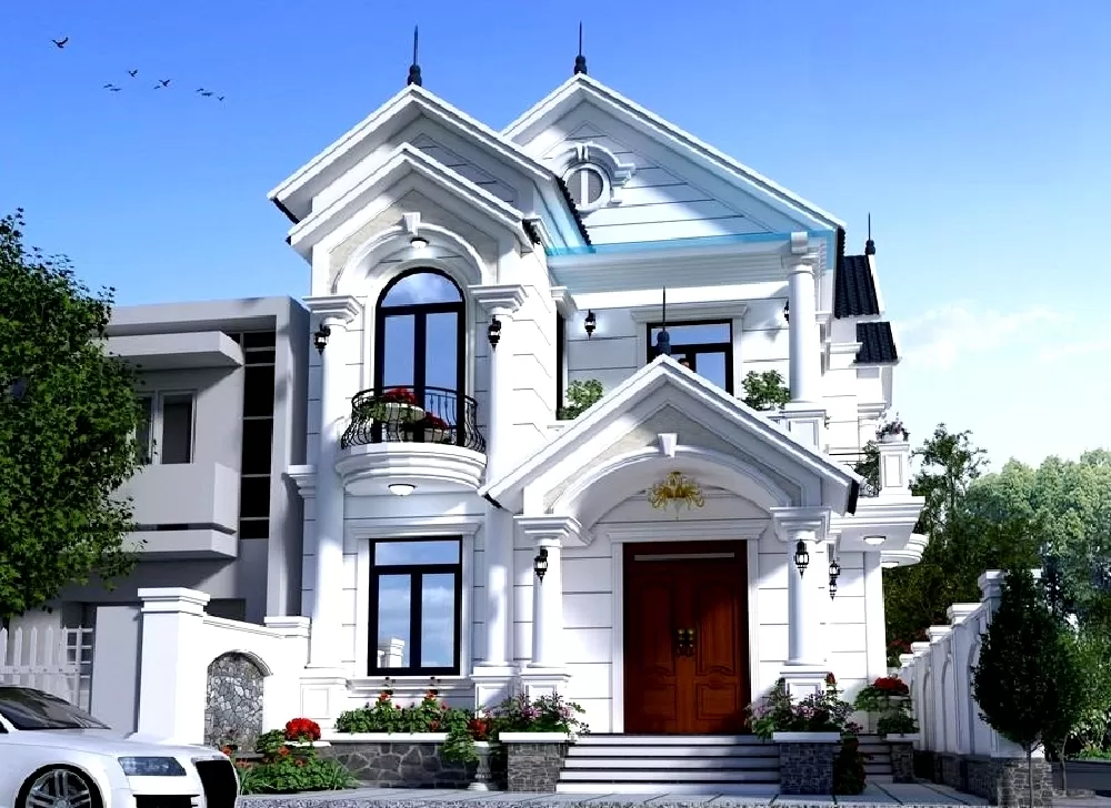 Nhà cấp 4 mái Thái mang phong cách Châu Âu