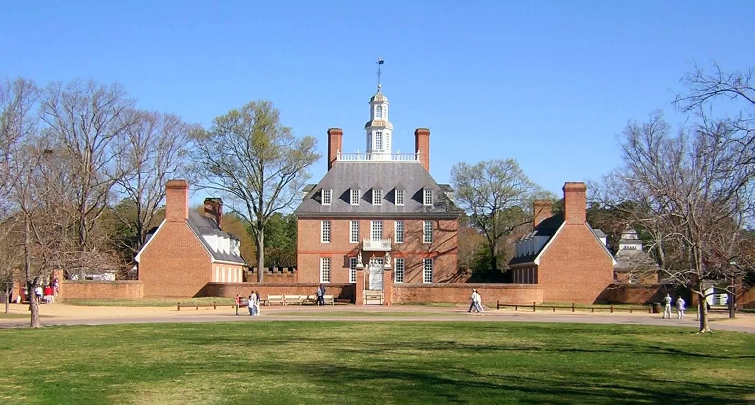 Cung điện phong cách thuộc địa ở Williamsburg, bang Virginia, Hoa Kỳ