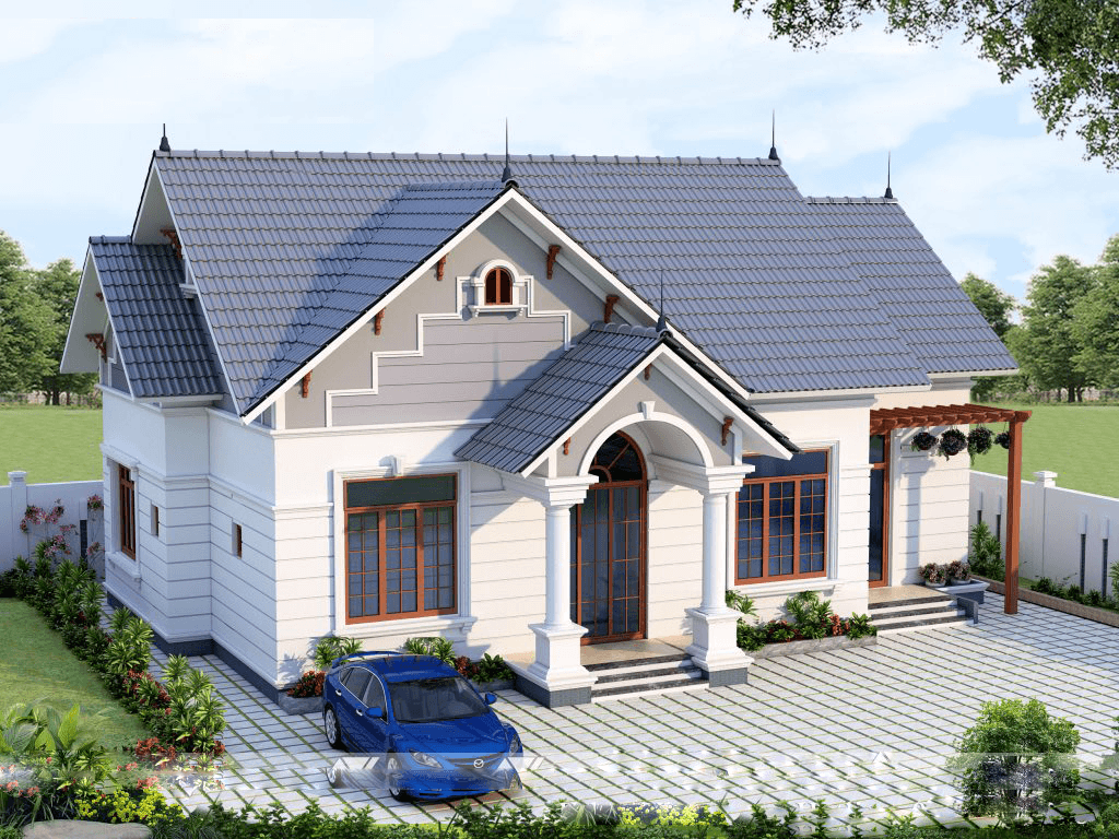 Nhà cấp 4 đẹp - Mẫu 4