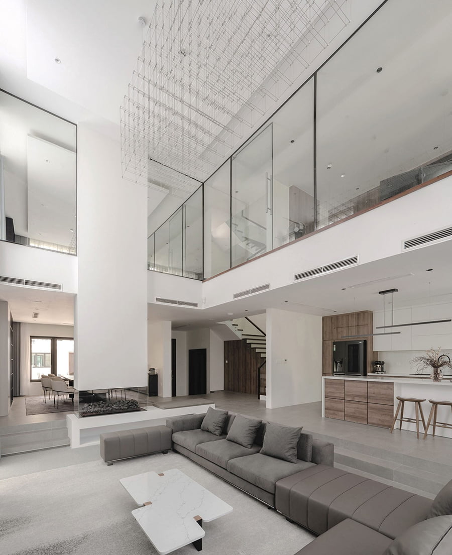 vách nhôm kính đẹp 