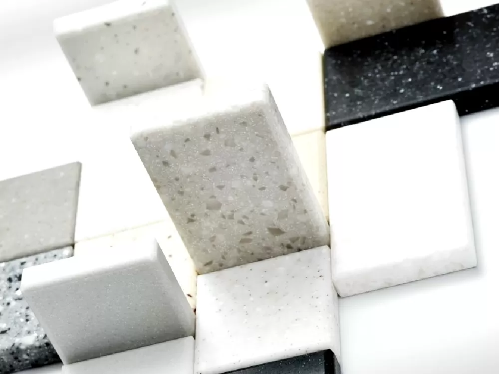 Đá nhân tạo trong xây dựng cho nhà thêm sang